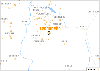 map of Tragadero