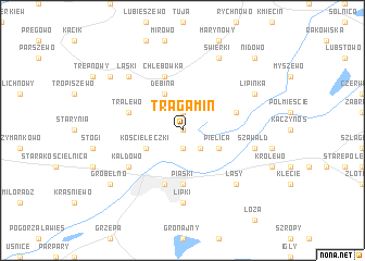 map of Tragamin