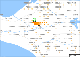 map of Traganón