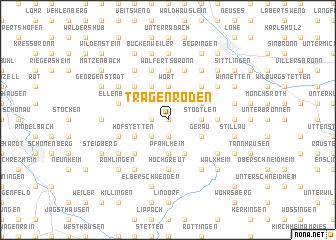 map of Tragenroden