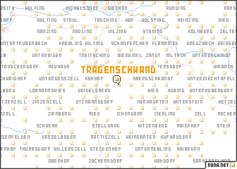 map of Tragenschwand