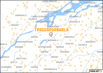 map of Traggar Dabwāla