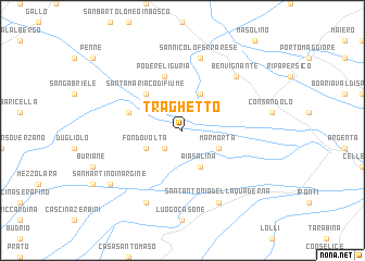 map of Traghetto