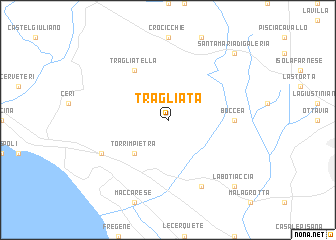 map of Tragliata