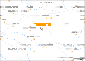 map of Traguntia