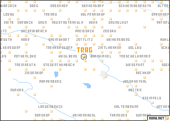 map of Trag