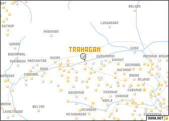 map of Trahagām