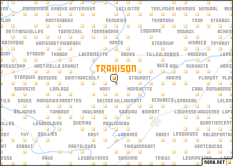 map of Trahison