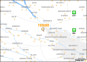 map of Traian