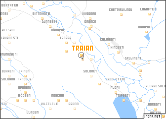 map of Traian