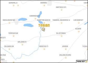 map of Traian
