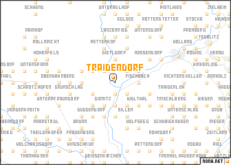 map of Traidendorf