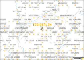 map of Traidenloh