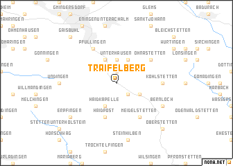 map of Traifelberg