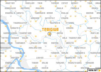 map of Trai Giũa