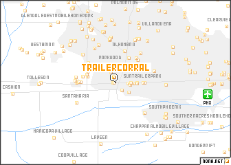 map of Trailer Corral