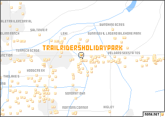 map of Trail Riders Holiday Park