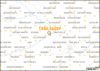 map of Trailsdorf