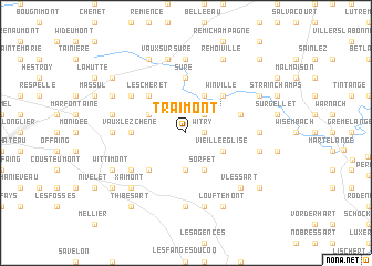 map of Traimont