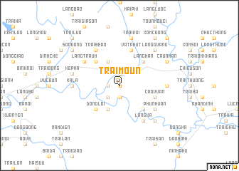 map of Trại Moun