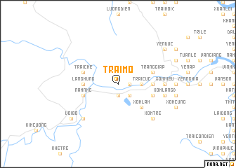 map of Trai Mó