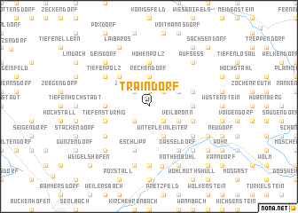 map of Traindorf