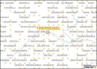 map of Trainmeusel