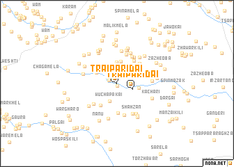 map of Trai Parīdai