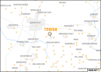 map of Traisa