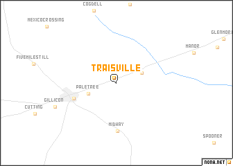 map of Traisville