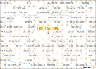 map of Traitsching