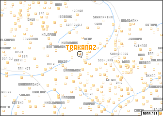 map of Trakanaz