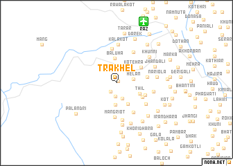 map of Trakhel