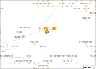 map of Trakhónion