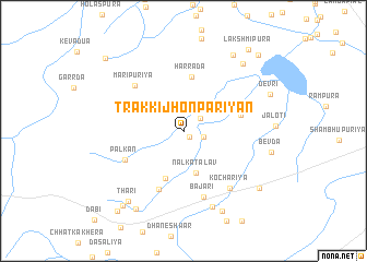 map of Trak ki Jhonpariyān