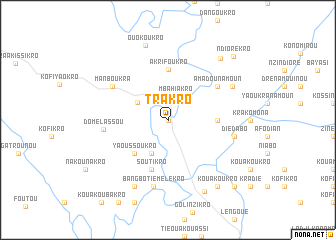 map of Trakro