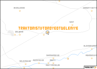 map of Traktorist Vtoroye Otdeleniye