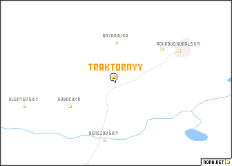 map of Traktornyy