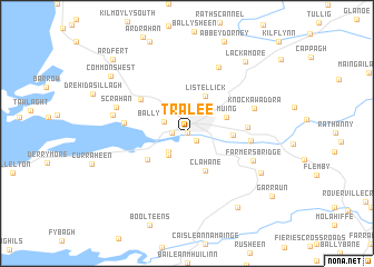map of Tralee