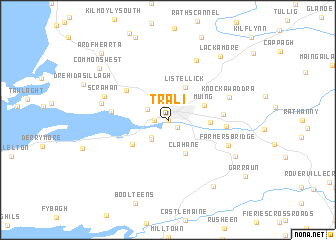 map of Trá Lí