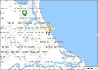 map of Trà Lộ