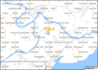 map of Trà Lũ