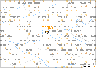 map of Traly