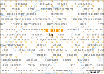 map of Tramazure