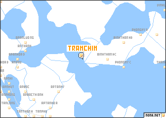 map of Tràm Chim