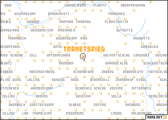 map of Trametsried
