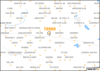 map of Tramm