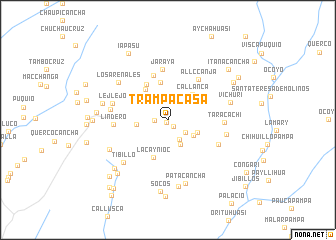 map of Trampacasa