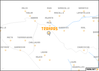 map of Trampas