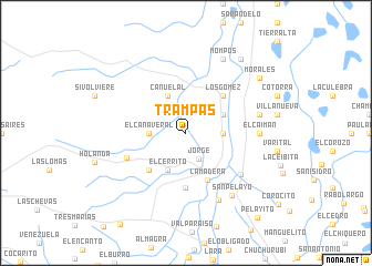 map of Trampas